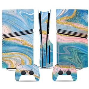 Voor PS5 PRO Skin Digital Edition Console En Controller Vinyl Cover Skins Wraps Krasbestendig, Compatibel Met Voor PS5 Digital Edition Pro 42368 Geen Schuimvorming Bubbelvrij