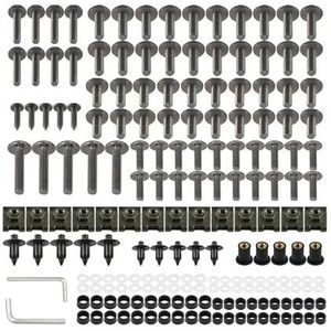 CANGM Motorbehuizing schroeven en moeren set voor Ducati 1198 1198R 1198S 1198SP 1098 1098R 1098S 848 Evo Superbike motoraccessoires kit bekledingsschroeven set (S)