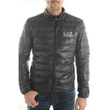 Emporio Armani Ea7, Heren, Jassen, Blauw, Maat: XL Nylon,