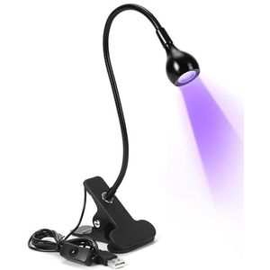 Led-uv-nageldroger, led-nagellamp, uv-nagellamp met veiligheidsclip voor gelnagels, nagelmanicure, gereedschap