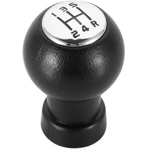 Gear Shift Stick Knop Voor Suzuki Voor Swift SX4 Voor ALTO 2005-2014 Auto Hand Speed ​​Gear Shift Knop Gaitor Collar Case Versnellingspook knop(Gearknob Chrome)