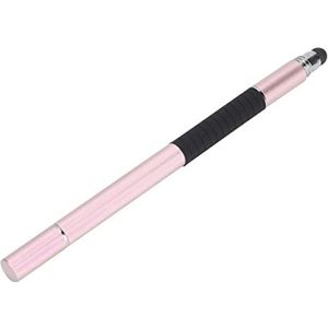 Stylus Pen, Handig Praktisch Langdurig 2 Functies Telefoon Stylus Compact Draagbaar voor Kindle voor IOS Tablet voor(roze)