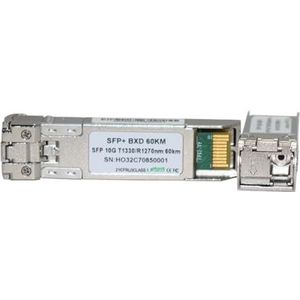 GBIC transceiver enkele vezel WDM 10G SFP+ 60 km 1270/1330 nm met LC-aansluiting