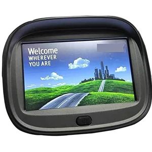 Achteruitrijcameramonitor 4,3-inch GPS-navigatiesysteem for motorfietsen 8 GB met volledige kaart van Europa