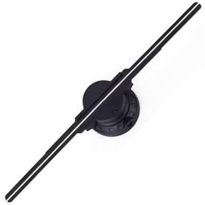 50cm 3D Hologram Projector Ventilator, Led Display Projectors, Lamp Sign Holografische Winkel Bar Mall Reclame Logo Licht Hoge helderheid(50cm-2 blades)