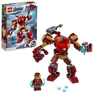 LEGO 76140 Super Heroes Marvel Avengers Iron Man Mecha Bouwset met Actiefiguur voor Kinderen van 6 Jaar en Ouder