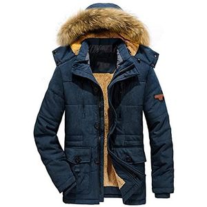 Heren Casual Jacket Mannelijke Winter Parkas Trench Overjas