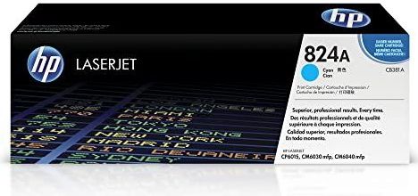 HP 824A Toner Cartridge Cyaan, Standaard Capaciteit (CB381A) origineel van HP