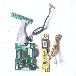 Fit LM150X06-A3/B4/D3/A3M1/A3M2 1024768 2CCFL omvormer 20-pins LVDS 2AV+HDMI-compatibel+VGA 15 LCD-controller (LM150X06-A3)