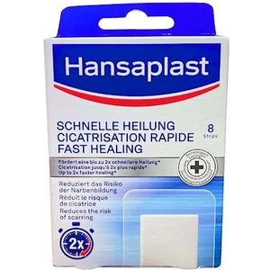 Hansaplast Snelle Wondegenezing Groot Pleisters, 8 Stuk