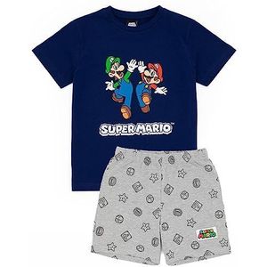 Nintendo Super Mario Pyjama's jongens kinderen Luigi Blue of Red Short PJ's 11-12 jaar