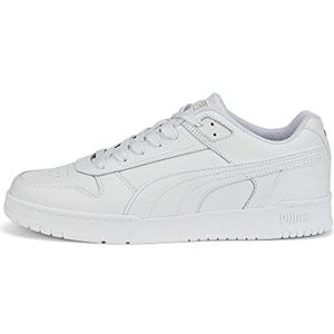 PUMA Rbd Game Laag Sneaker uniseks-volwassene, Wit Puma White Puma White Puma Team Gold, 48 EU