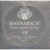 Hannabach 652651 klassieke gitaarsnaren serie 900 Medium/Low Tension Silver 200 - E1