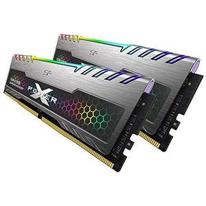 SP Silicon Power 16GB (8GBx2) XPOWER RGB Turbine Gaming DDR4 3200MHz (PC4 25600) 288-pins CL16 1.35V UDIMM Desktop Geheugenmodule - Laag Voltage