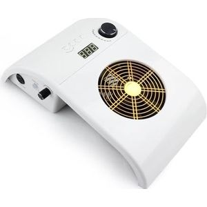 Nagelstofverzamelaar, 3-delig 3-in-1 multifunctioneel manicureapparaat, krachtige zuiger, led-nagellamp, sneldrogende nagellak, nagelverzorging thuis, manicure-stofverzamelaar