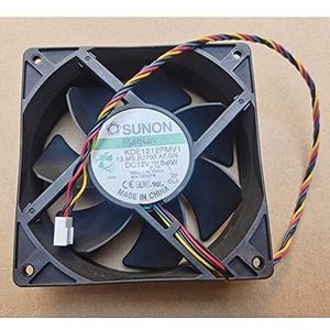 For 120mm 12V 8.4W 4-Pin Cabinet Fan for Optimal KDE1212PMV1 Server Fan LMNCBVYA