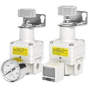 IR2000-02BG High Precision Air Pressure Regulator 0,005-0,2 MPa Pneumatic Control ventiel verstelbaar stabiele druk (drukmeter PC8)