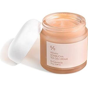 Dr.Ceuracle Vegan Kombucha Tea Gel Cream 2,65 fl.oz.| Veganistische alles-in-één Gel Cream voor alle huidtypen met Kombucha Thee Extract