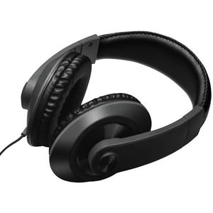 Walk Audio Zwart Bedrade Over-Ear Gewatteerde Hoofdtelefoon 3.5mm Jack, Bass Boost TruSound Technologie