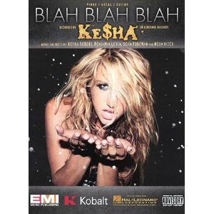 Blah Blah Blah - Piano and Vocal - Sheet