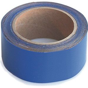 WUPSI PVC reparatietape voor alle dekzeilen en folies. Blauw, 5 Cm X 5 M
