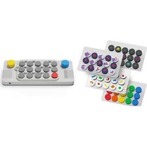 Pocket Music Keyboard Draagbaar toetsenbord Beginnende beginner MIDI-toetsenbord Trend muziek rekwisieten Geniet altijd en overal van een muziekervaring(Music keyboard+4 key caps package)