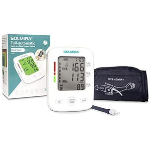 SOLMIRA Digitale Elektrische Armbloeddrukmeter, 2 Gebruikersgeheugen, 99 Metingen, Smart Home Bloeddrukmeter