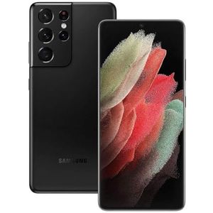 Samsung Galaxy S21 Ultra 5G Smartphone 128GB - Phantom Black - Unlocked (Renewed)