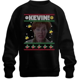 Kate McCallister Kevin Ugly Christmas Sweater Unisex pullover, zwart, L
