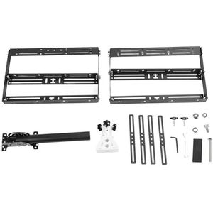 Satelliet dakbevestiging beugel legering staal 360 ° roteerbare 160 ° tilt verstelbare satellietinstallatiekit voor gen 3