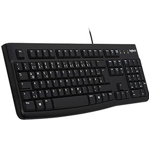 Logitech K120 Keyboard, German Black, 920-002489 (Black)