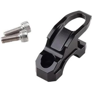 Voor HON&DA ADV150 ADV350 Hoofdremcilinderhouder Klembeugel Tashaak Helmhanger Duurzame Haak(Zwart)