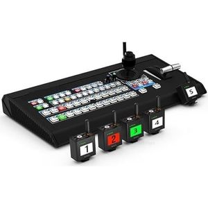 1600 Paneel Wireless Director Switcher Bedieningspaneel PTZ-bediening Wacht Draadloze videoswitcher Naadloze Schakeling(With 5 Tally light)