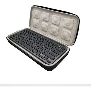 MotuTech Draagbare harde handtas voor Logitech MX Keys Mini Keyboard Draadloos Toetsenbord Hoes Bescherming Anti-Kras Anti-Botsing