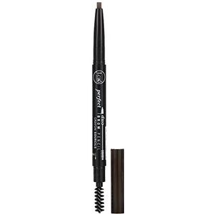 J. Cat Perfect Brow Duo Potlood 107 Donkerbruin door Perfect Duo Brow Pencil