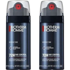 Biotherm Homme Dag Controle 72H Non-Stop Anti-transpirant Spray 2 x 150ml