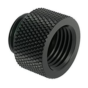 Barrow G1/4"" Mannelijk naar Vrouwelijk Extender Fitting, 10mm, Zwart