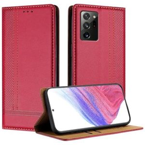 Mobiele telefoon flipcase Compatibel met Samsung Galaxy Note 20 Case Wallet, PU lederen flip-folio-hoes met kaarthouder Flip Case Kickstand [Schokbestendige TPU-binnenschaal] Ultradunne slanke telefoo