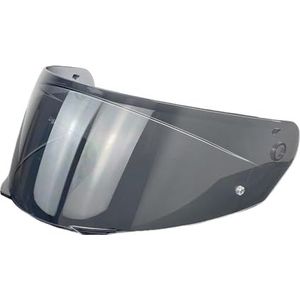 Motorhelm vizier lens, Helmvizier, i90 viziervervangingen HJ-33 Helmschild for HJC i90 Helmen UV-bescherming Winddichte Moto Helmen Onderdelen (Zwart - Alleen for gebruik overdag)(Light Black-day and