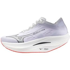 Mizuno Wave Rebellion Pro 2 hardloopschoen voor heren, Witte Harbor Mist, 42.5 EU