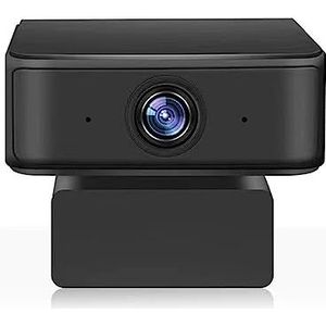 Webcam, Auto Tracking Webcam 1080P Full HD Web Camera Met Microfoon USB Web Cam for PC Computer Laptop Online Conferentie Mini Camera