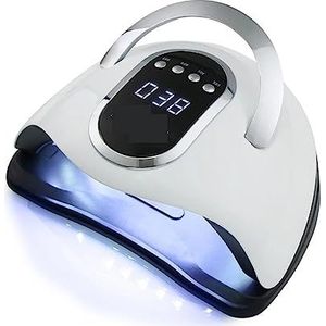UV-nagellamp, LED UV Nail Lamp 280W 66LEDS UV LED Nagel Droger for Drogen Gel Polish Draagbare Ontwerp Nail lamp Met Motion Sensing Nail Art Manicure Gereedschap(2)