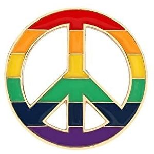 Pinnen Broche Cartoon Rainbow Pride Pins Vlag Hart Emaille Kleurrijke Creatieve Sieraden Strass