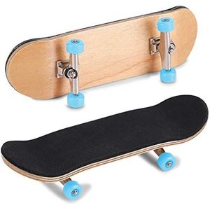 Vinger Skateboards, Mini Skateboard Speelgoed Deck Truck Vingerbord Skate Park Jongen Kid Kinderen Gift Willekeurig(Lichtblauw)