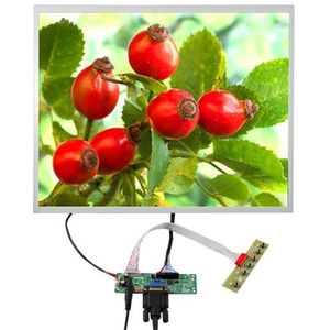 VSDISPLAY 17 inch LQ170E1LG21 1280X1024 TFT LCD Scherm en VGA LVDs Controller Board 30pin