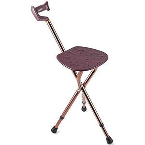 Opklapbare Canes Seat Wandelstok Heupmassage Hoogteverstelling Cane Seat (Kleur1)