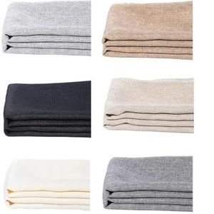 Polyester akoestische luidsprekerstof - professionele grilldoek met heldere geluidsoverdracht | eenvoudige toepassing cover voor alle auditory apparatuur (1 m x 1,5 m, donkergrijs)