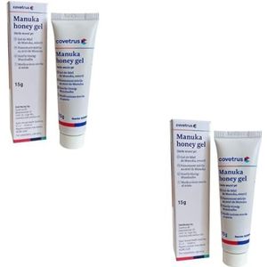 Covetrus - CV-Manuka Honing Wondzalf - Dubbelpak - 2 x 15 g - Steriele Manuka-honing van Medische Kwaliteit