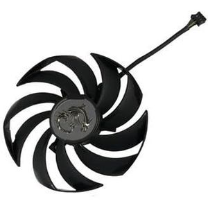 Grafische kaartventilator, 2 kogellagers, PLD10010B12HH voor MSI voor GeForce voor RTX 3090 Ti RTX3090Ti GAMING X TRIO, GPU Video VGA Koeler Koeling(1 Pcs Type A Fan)