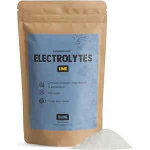 Cupplement - Electrolytes Poeder - Limoen & Citroen - 500 Gram - Suikervrij & Keto